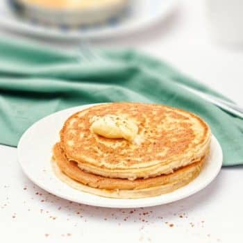 American pancakes appel-kaneel